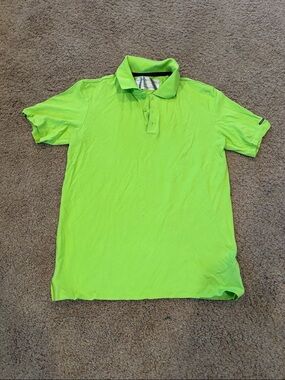 Porsche Design Men's Polo in Neon Lime Green